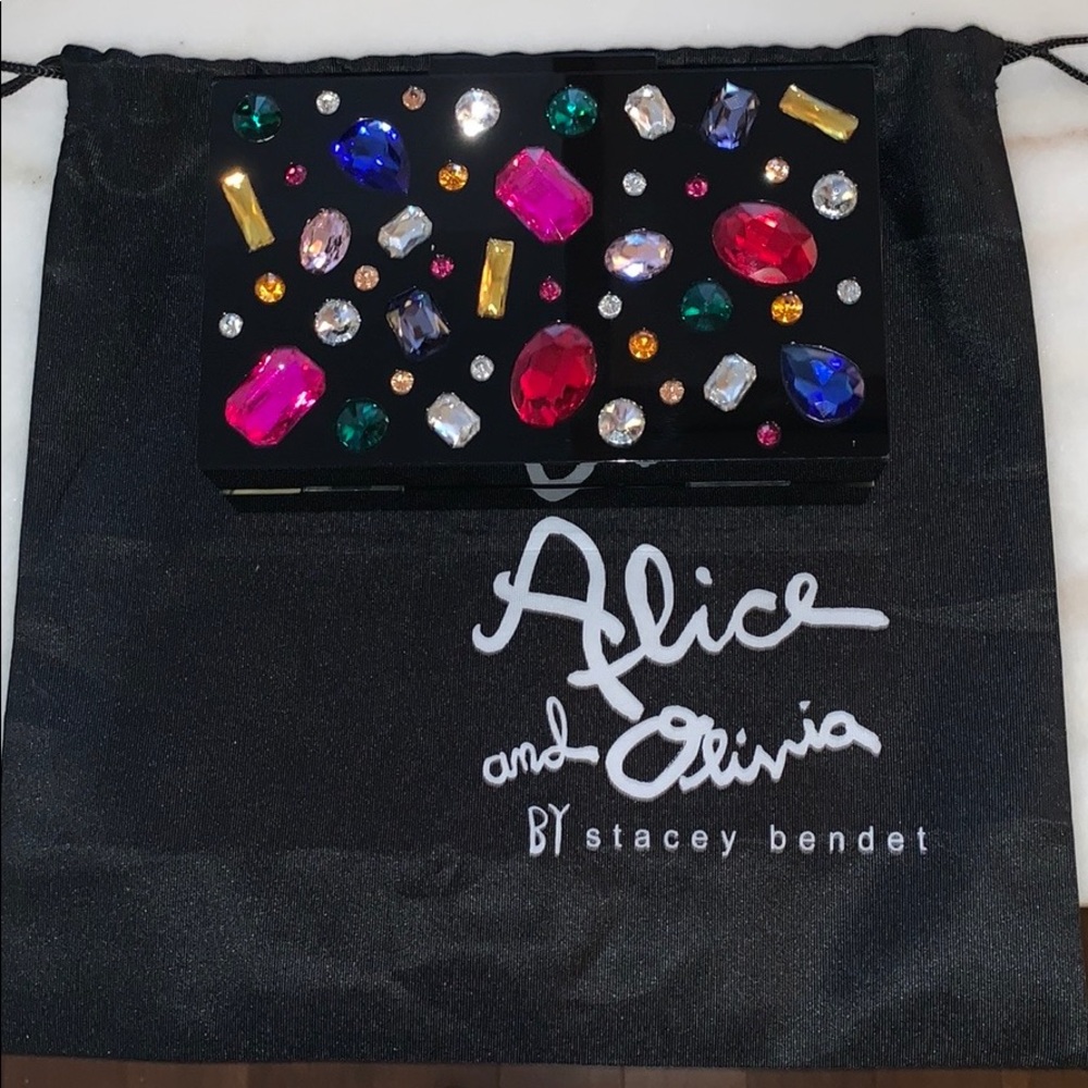 Alice + Olivia clutch